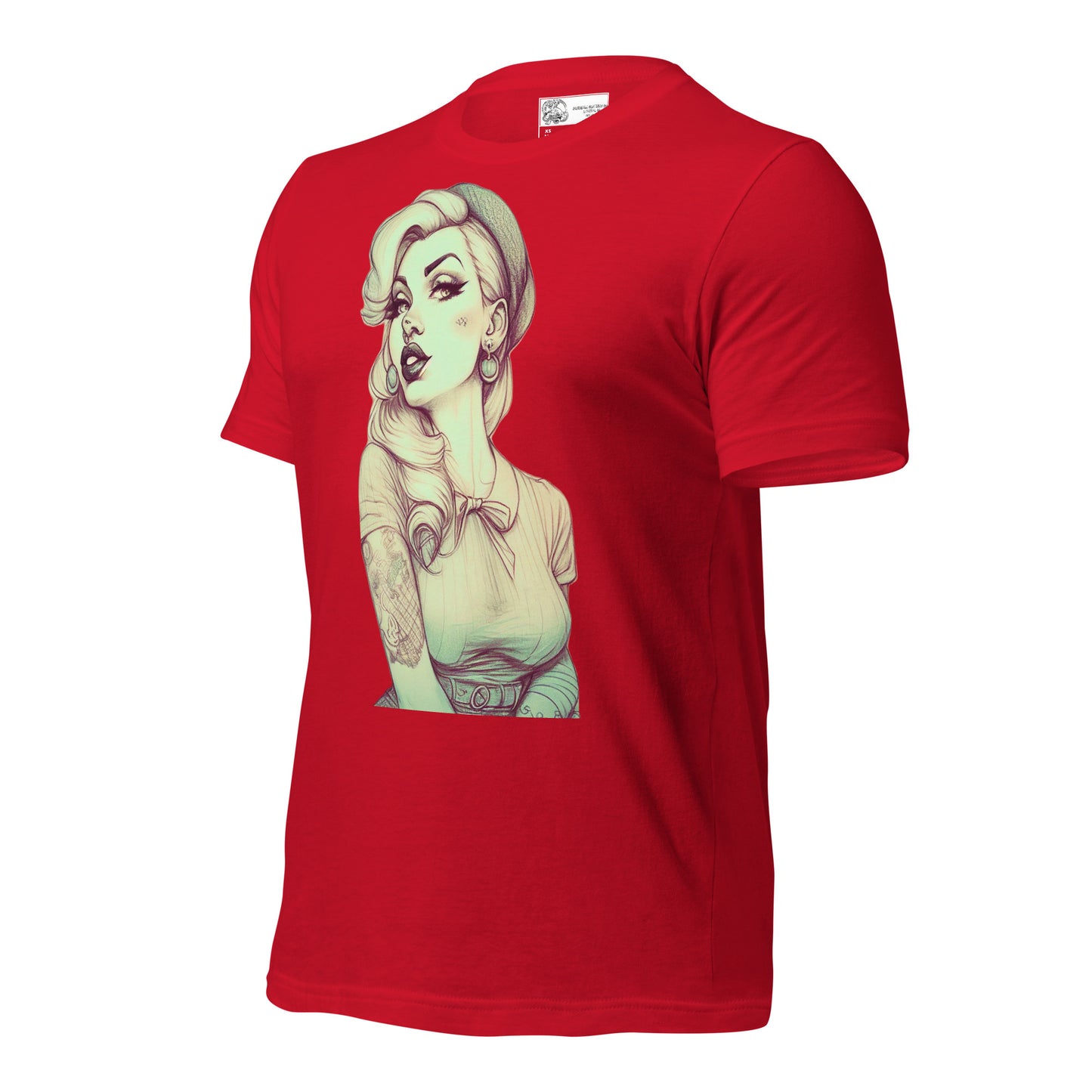 Sexy Pin-up Girl #1 SOFT STYLE Unisex t-shirt