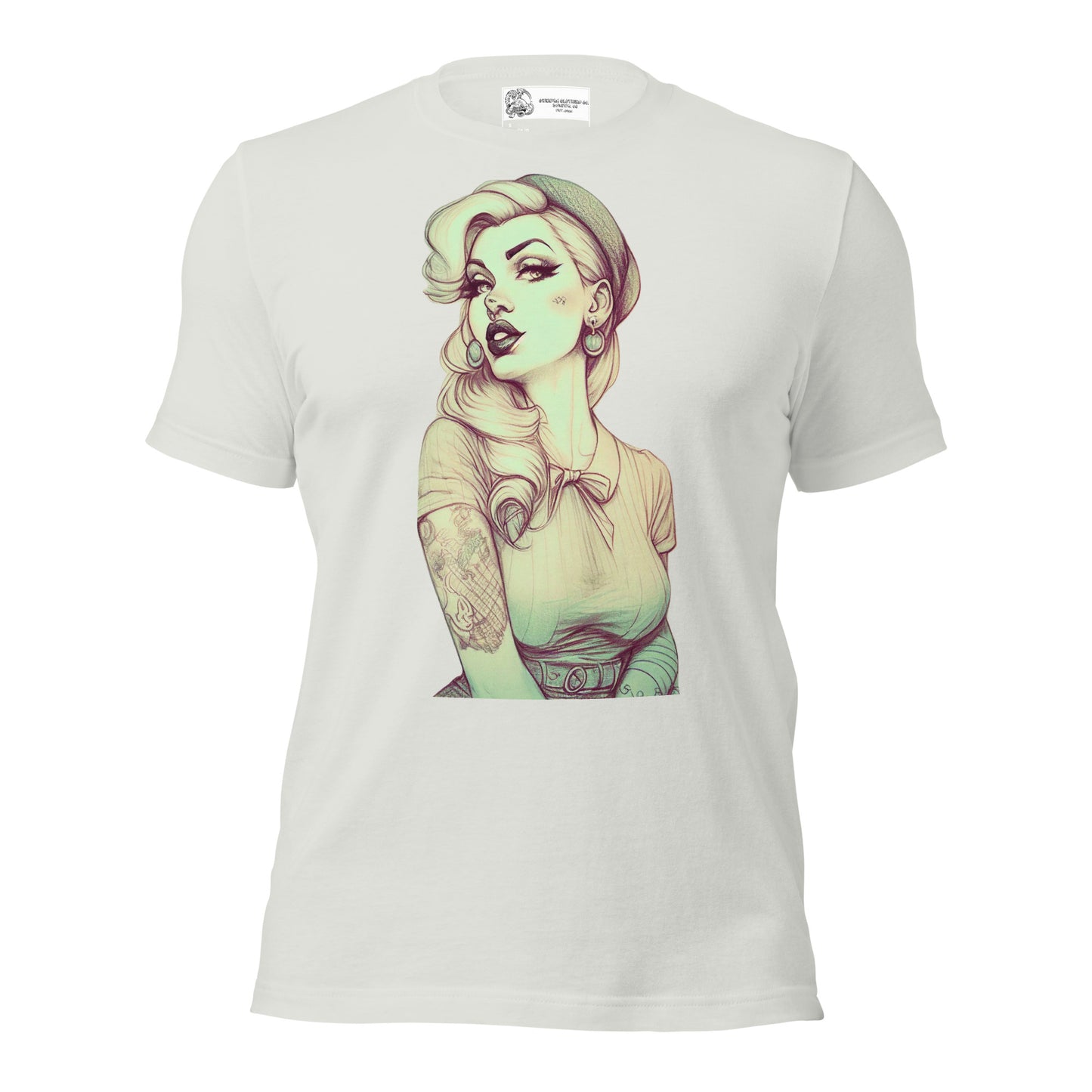 Sexy Pin-up Girl #1 SOFT STYLE Unisex t-shirt