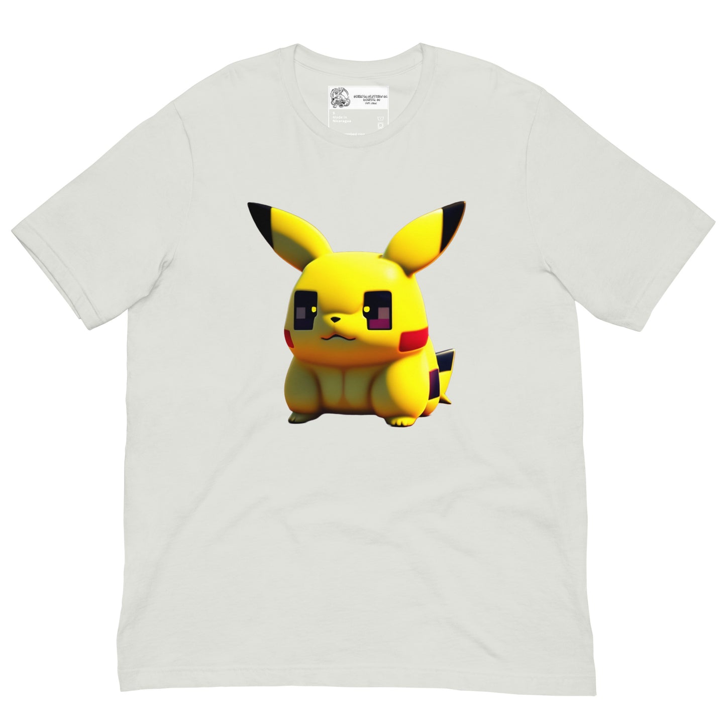 Minecraft style Pikachu SOFT STYLE Unisex t-shirt