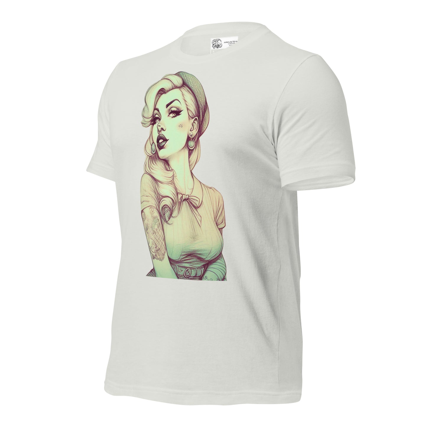 Sexy Pin-up Girl #1 SOFT STYLE Unisex t-shirt