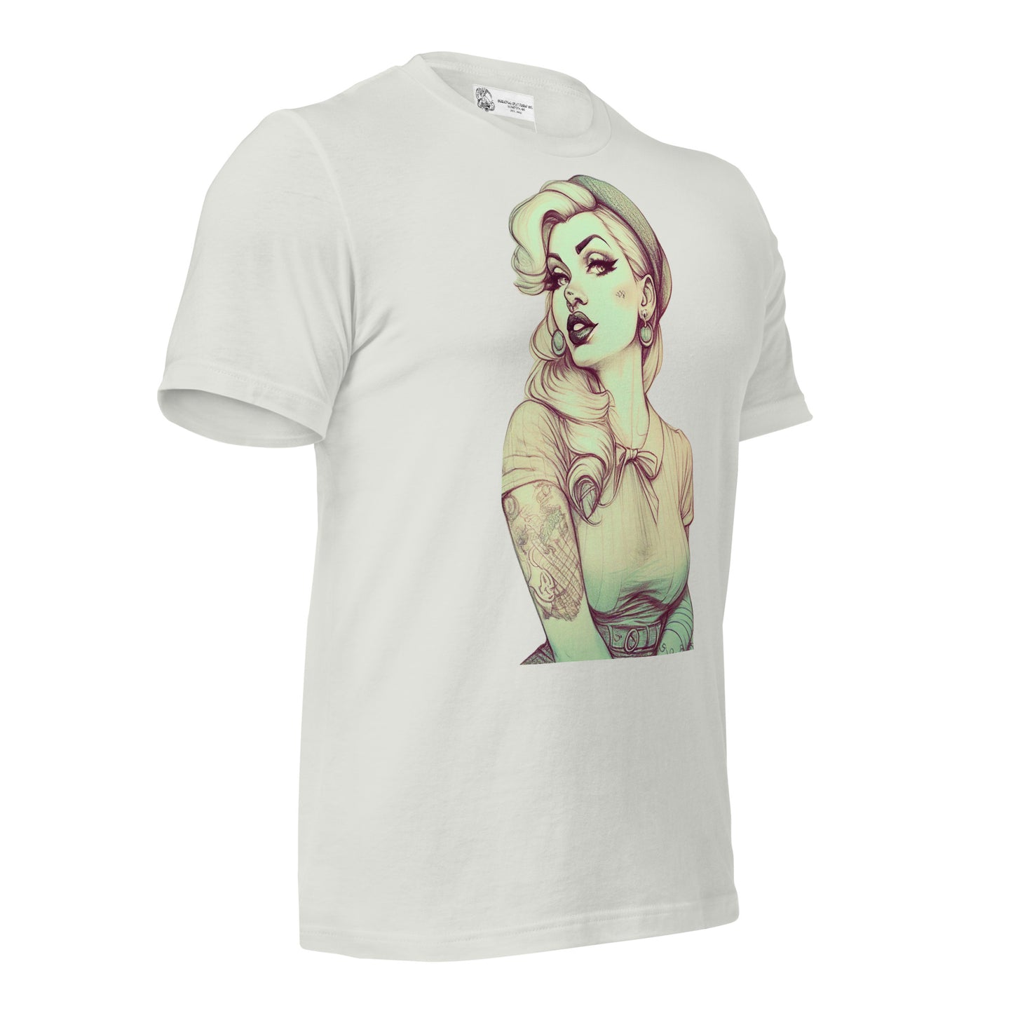 Sexy Pin-up Girl #1 SOFT STYLE Unisex t-shirt