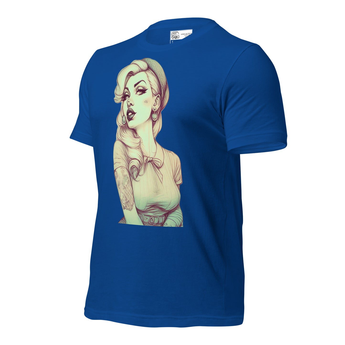 Sexy Pin-up Girl #1 SOFT STYLE Unisex t-shirt