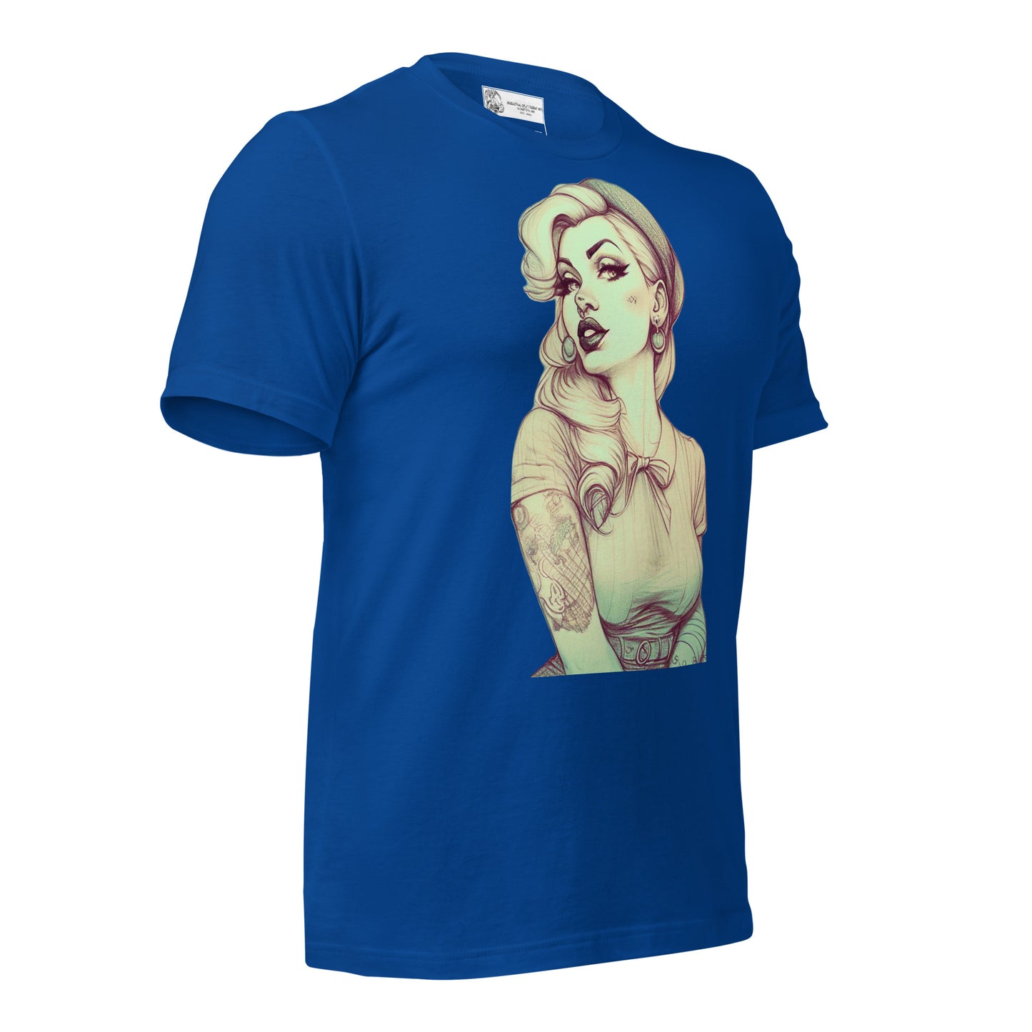 Sexy Pin-up Girl #1 SOFT STYLE Unisex t-shirt