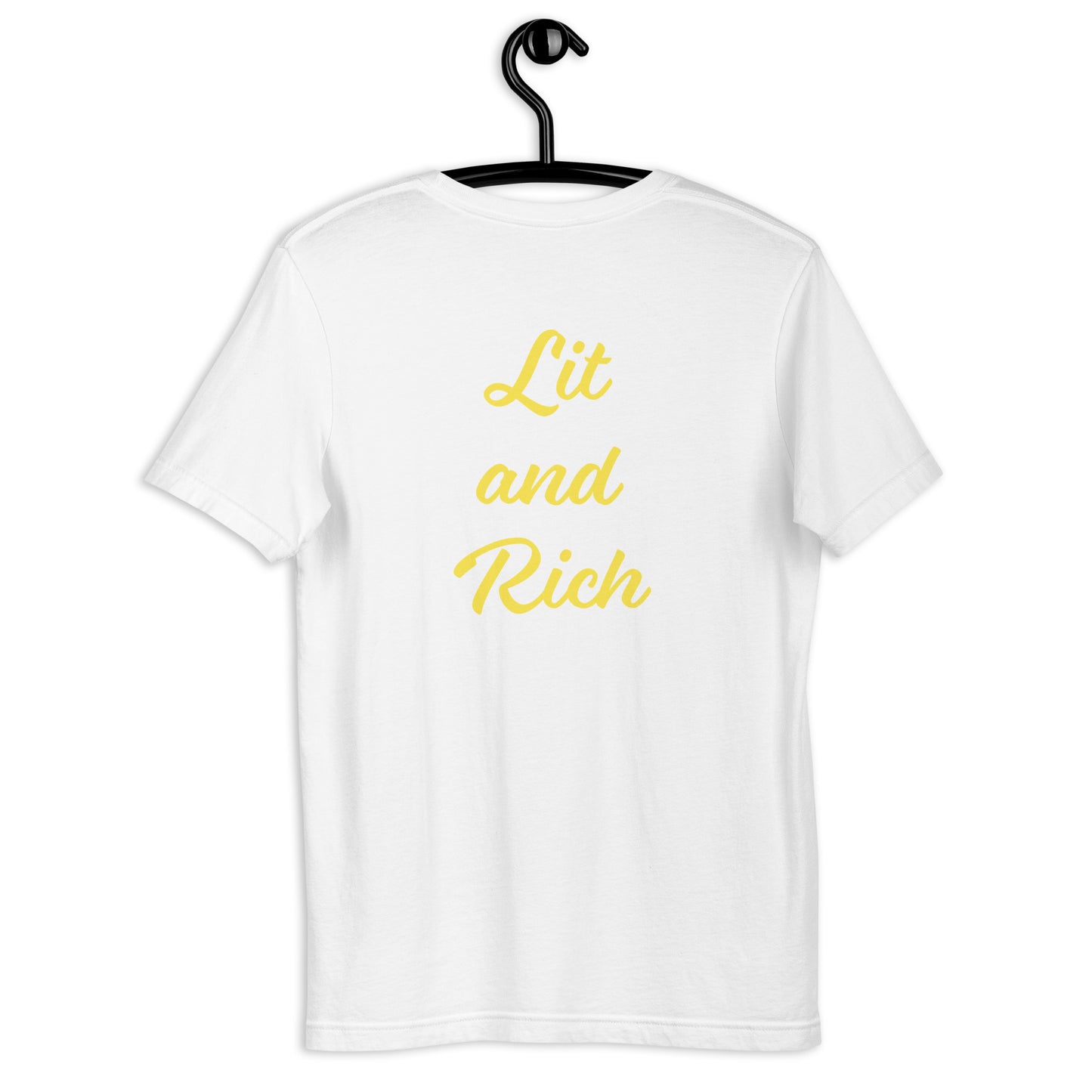 Lit and Rich Cash Smoke SOFT STYLE Unisex t-shirt