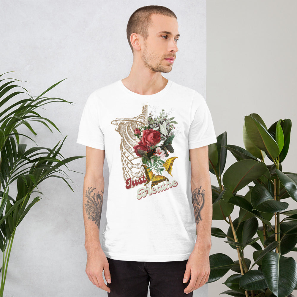 Just Breathe Ribcage SOFT STYLE Unisex t-shirt