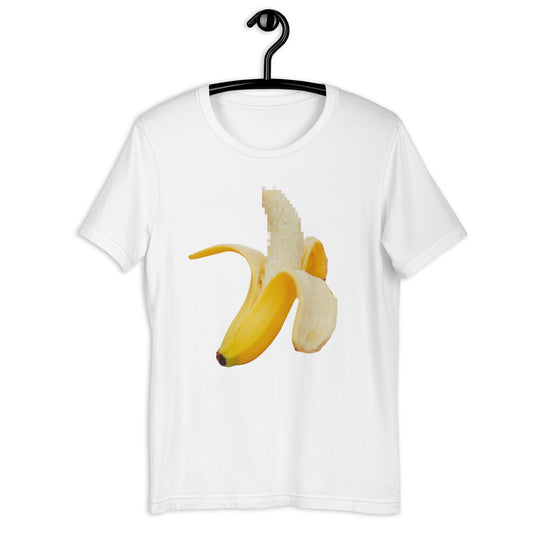 Pixel Censored Banana SOFT STYLE Unisex t-shirt