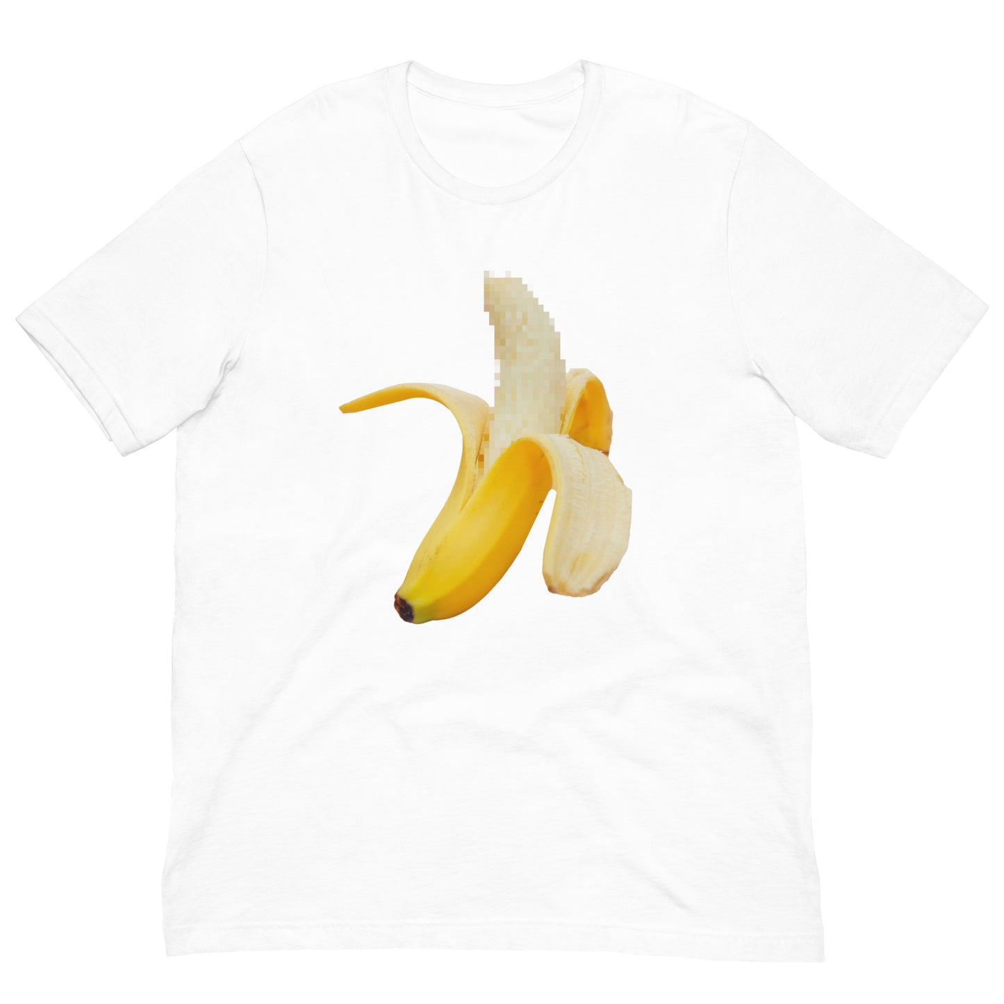 Pixel Censored Banana SOFT STYLE Unisex t-shirt