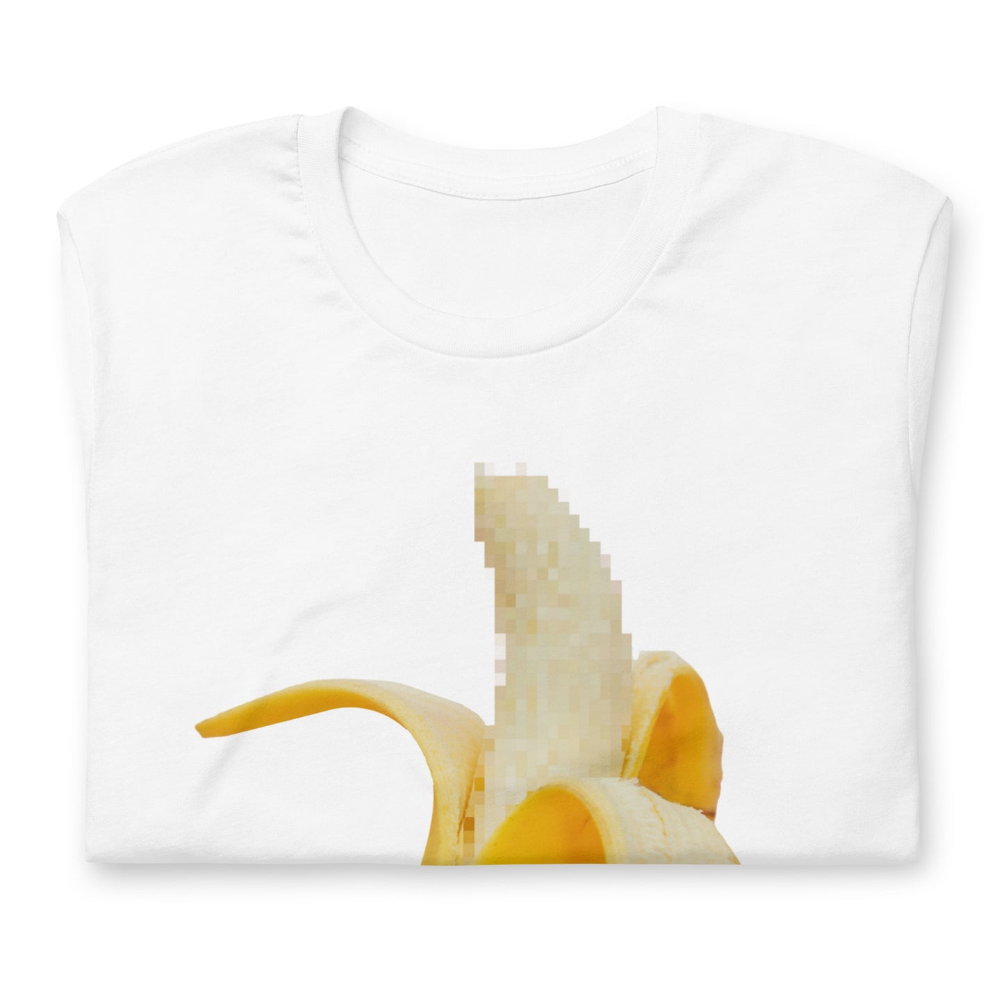 Pixel Censored Banana SOFT STYLE Unisex t-shirt