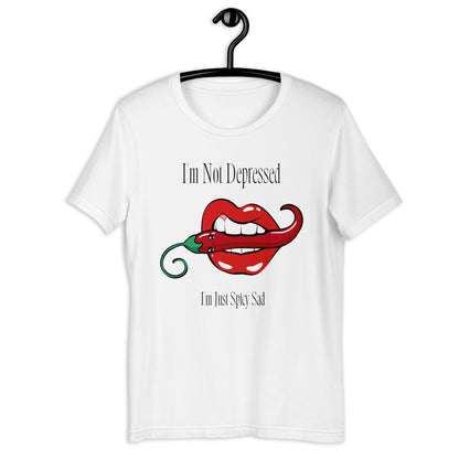 I'm Not Depressed SOFT STYLE Unisex t-shirt