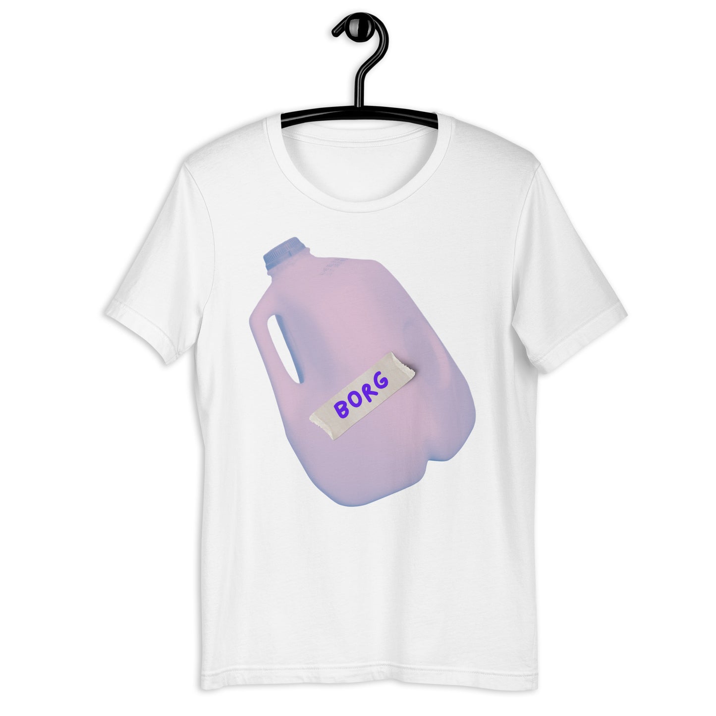 Purple BORG Drink Blackout Rage Gallon SOFT STYLE Unisex t-shirt