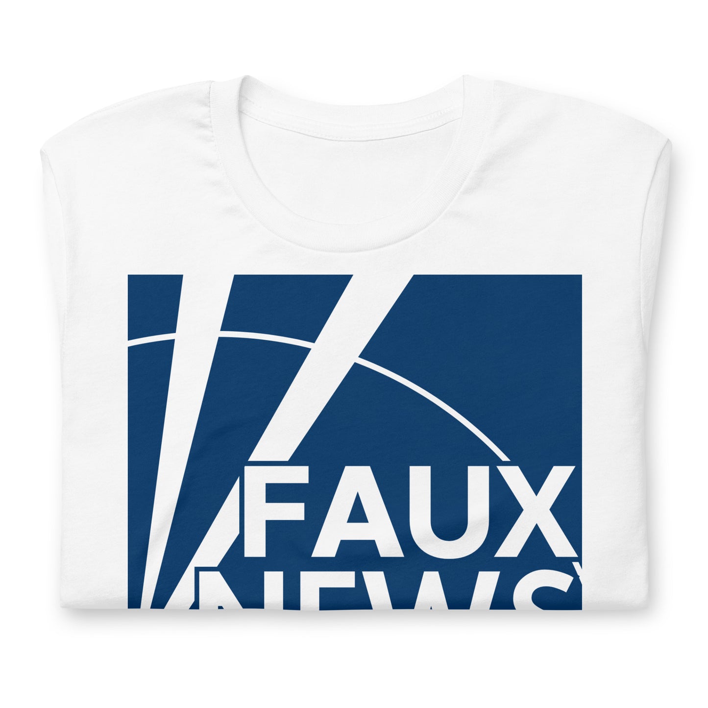 Faux News Channel (Fox News Funny Parody) SOFT STYLE Unisex t-shirt