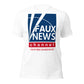 Faux News Channel (Fox News Funny Parody) SOFT STYLE Unisex t-shirt