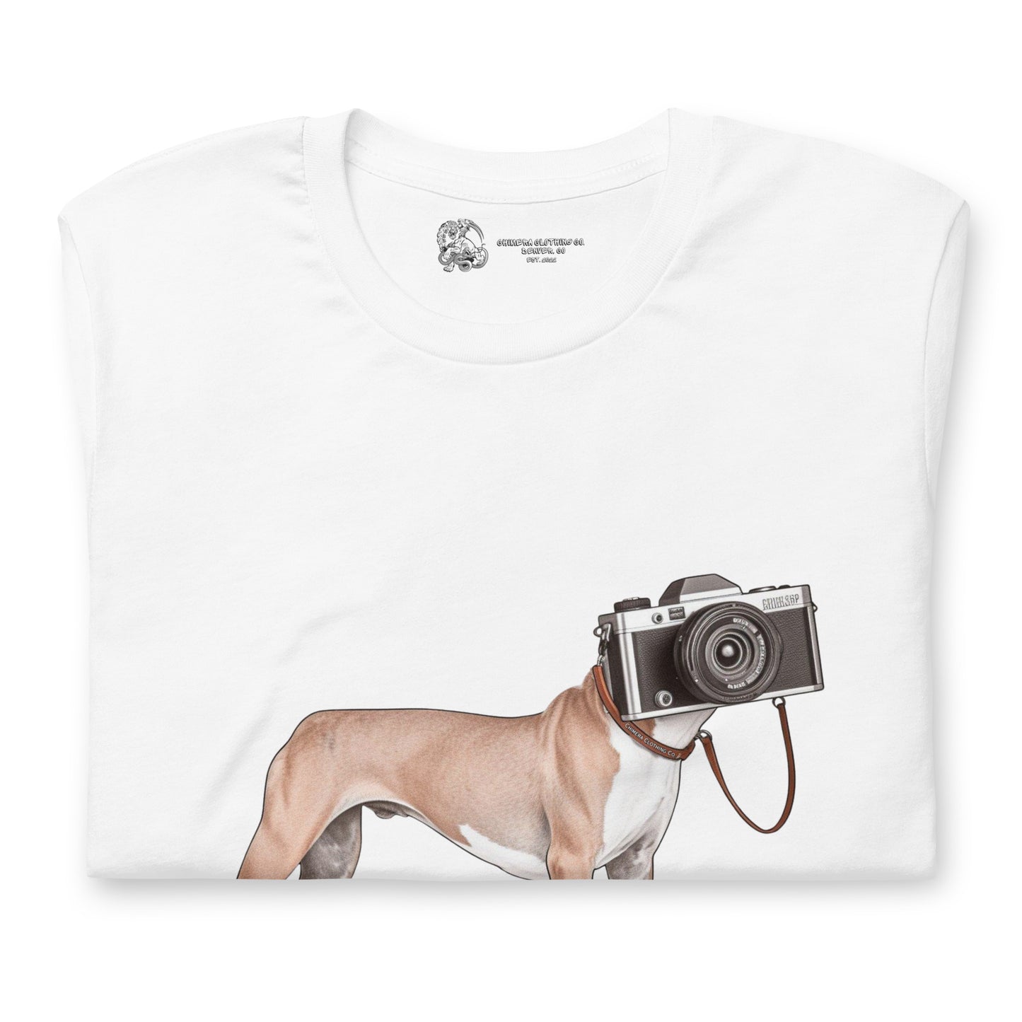 Camera Head Dog SOFT STYLE Unisex t-shirt