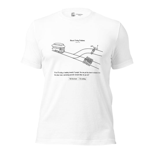 The Trolley Problem Game SOFT STYLE Unisex t-shirt