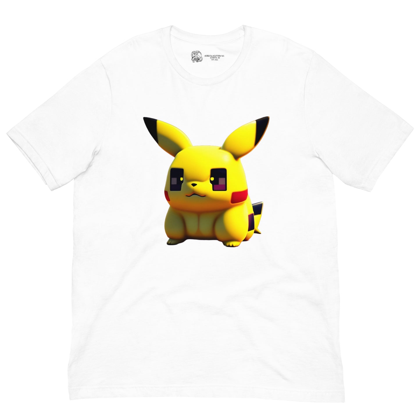 Minecraft style Pikachu SOFT STYLE Unisex t-shirt