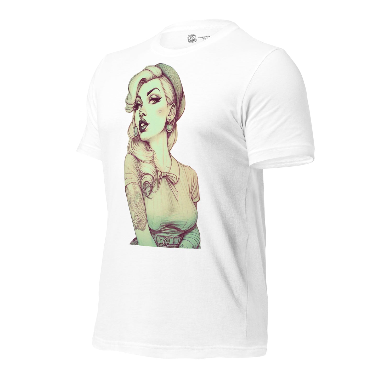 Sexy Pin-up Girl #1 SOFT STYLE Unisex t-shirt