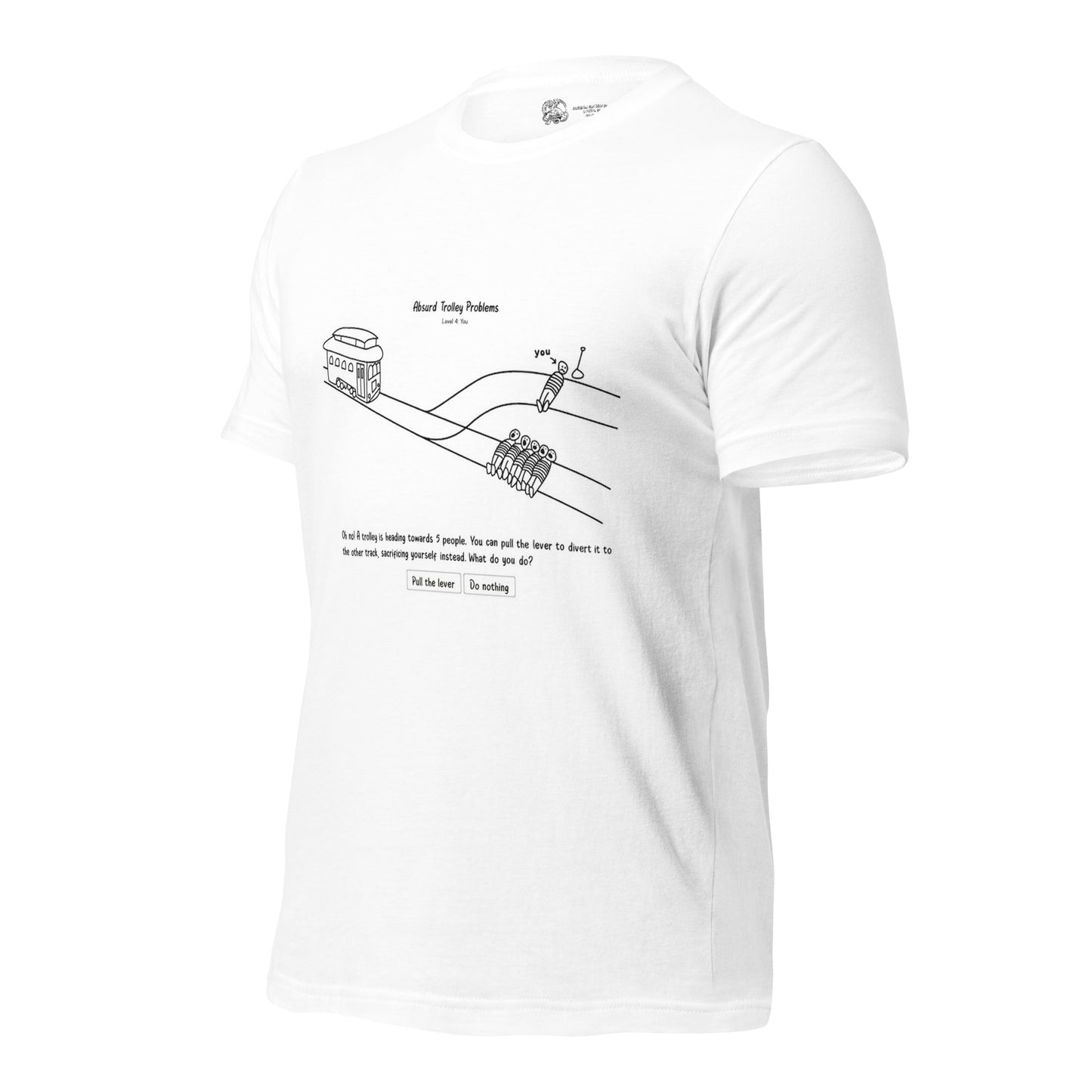 The Trolley Problem Game SOFT STYLE Unisex t-shirt