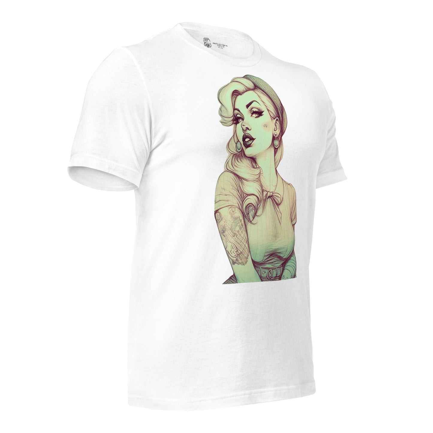 Sexy Pin-up Girl #1 SOFT STYLE Unisex t-shirt