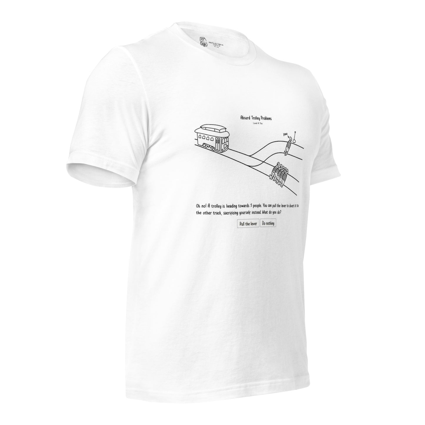 The Trolley Problem Game SOFT STYLE Unisex t-shirt