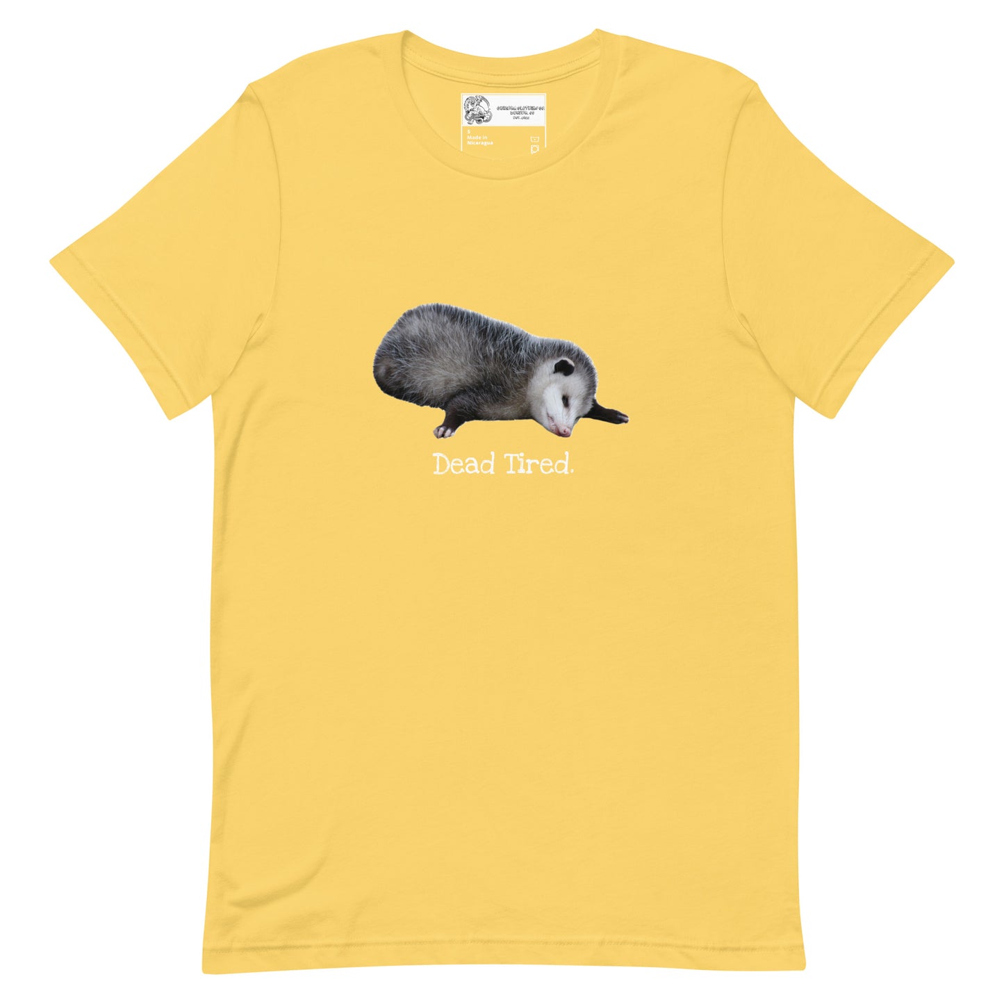 Dead Tired Possum SOFT STYLE Unisex t-shirt