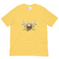 Moon Skull and Mushrooms SOFT STYLE Unisex t-shirt