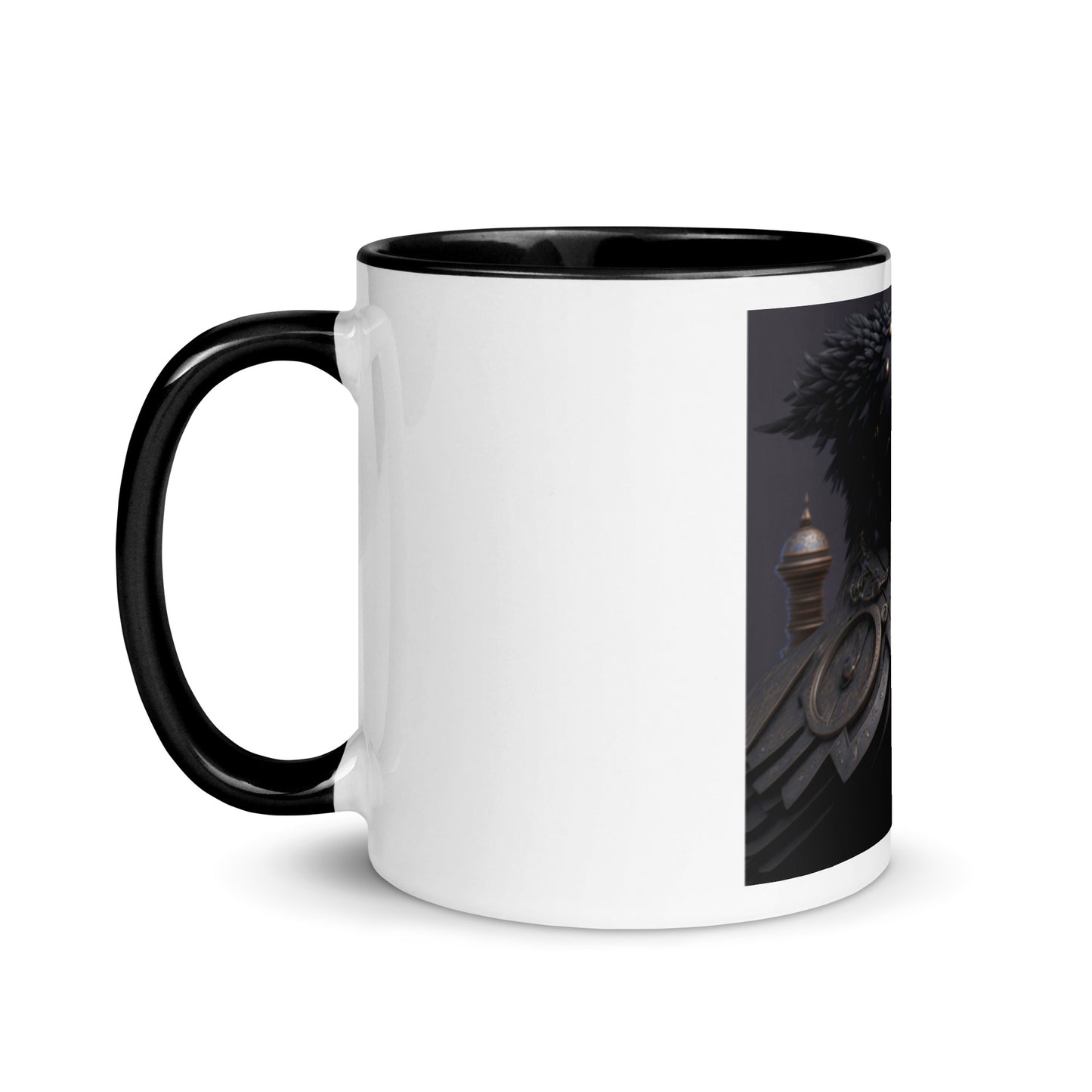 Steampunk Raven Crow Coffee Mug Cup