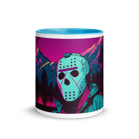 Vaporwave Killer Jason Voorhees Coffee Mug Cup 11oz
