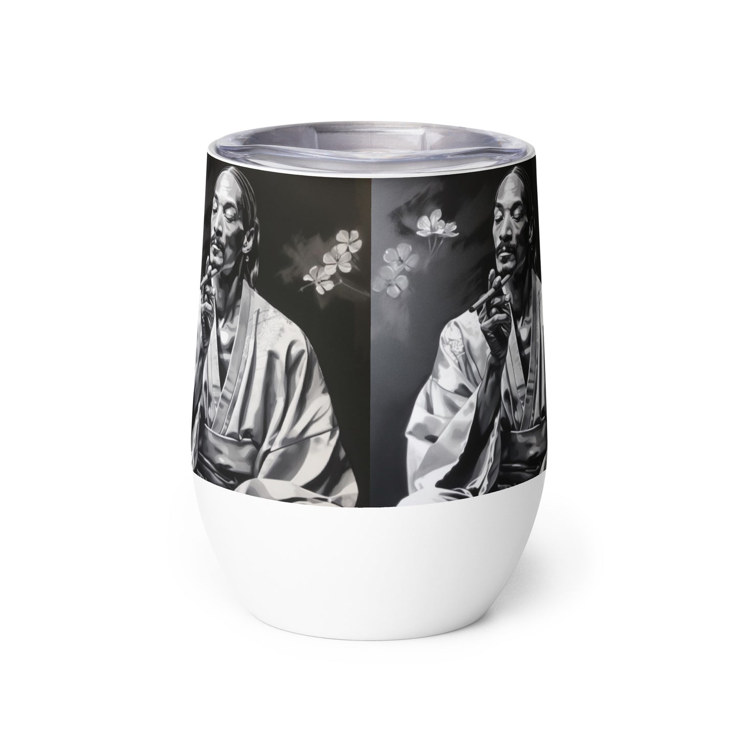 Snoop Smoking Ninja stainless steel Wine tumbler cup