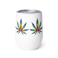 Rainbow Leaf stainless steel Wine tumbler Cup