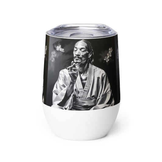 Snoop Smoking Ninja stainless steel Wine tumbler cup