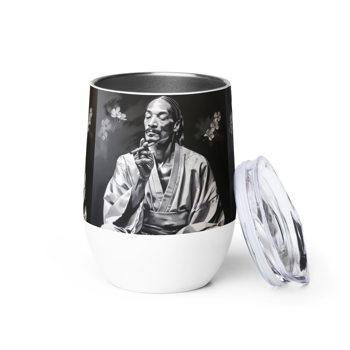 Snoop Smoking Ninja stainless steel Wine tumbler cup