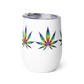 Rainbow Leaf stainless steel Wine tumbler Cup