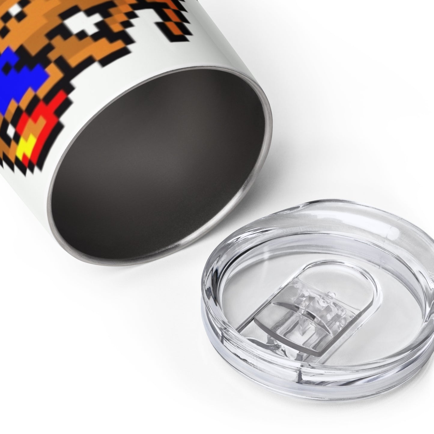 Pixel Zard Wine tumbler cup