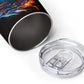 Fire Dragon stainless steel Wine tumbler cup
