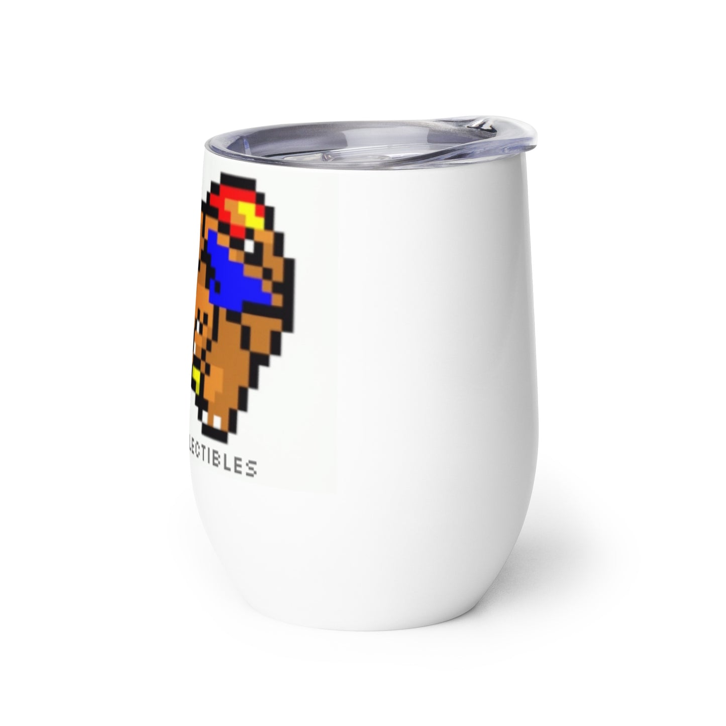 Pixel Zard Wine tumbler cup