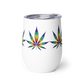 Rainbow Leaf stainless steel Wine tumbler Cup